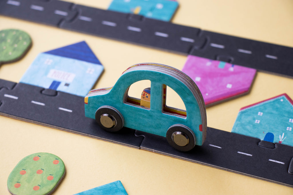 Juego Roads Londji: Construye Carreteras con 6 Coches - 5