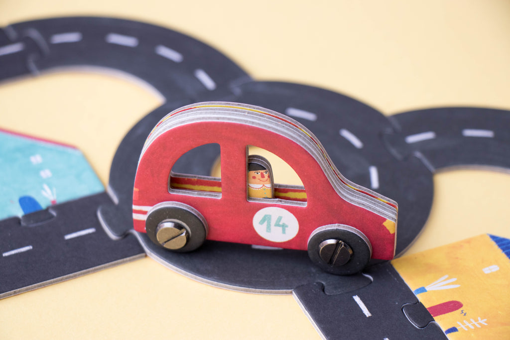 Juego Roads Londji: Construye Carreteras con 6 Coches - 6