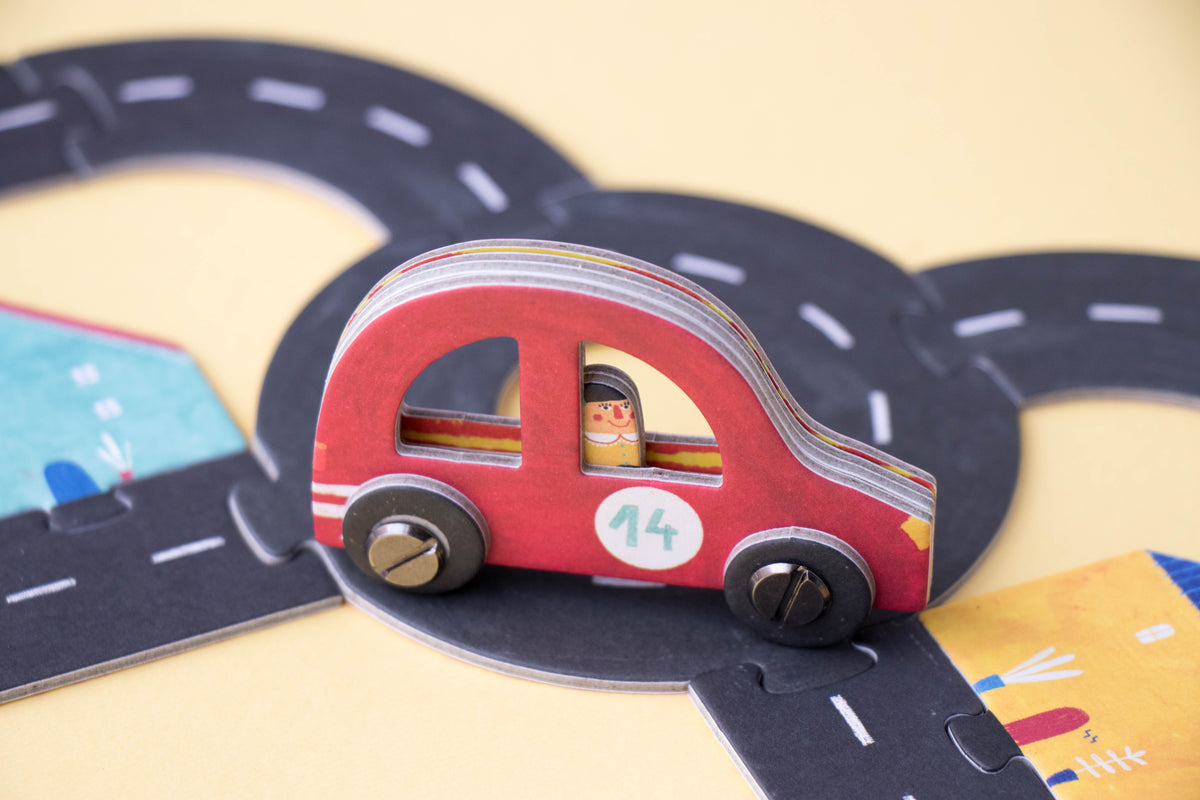Juego Roads Londji: Construye Carreteras con 6 Coches - 6