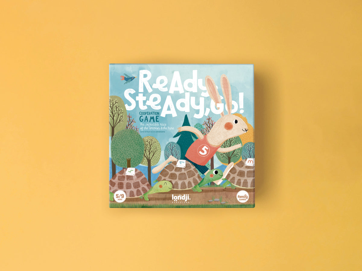 Juego Cooperativo Ready Steady Go! Londji: La Liebre y las Tortugas - 2