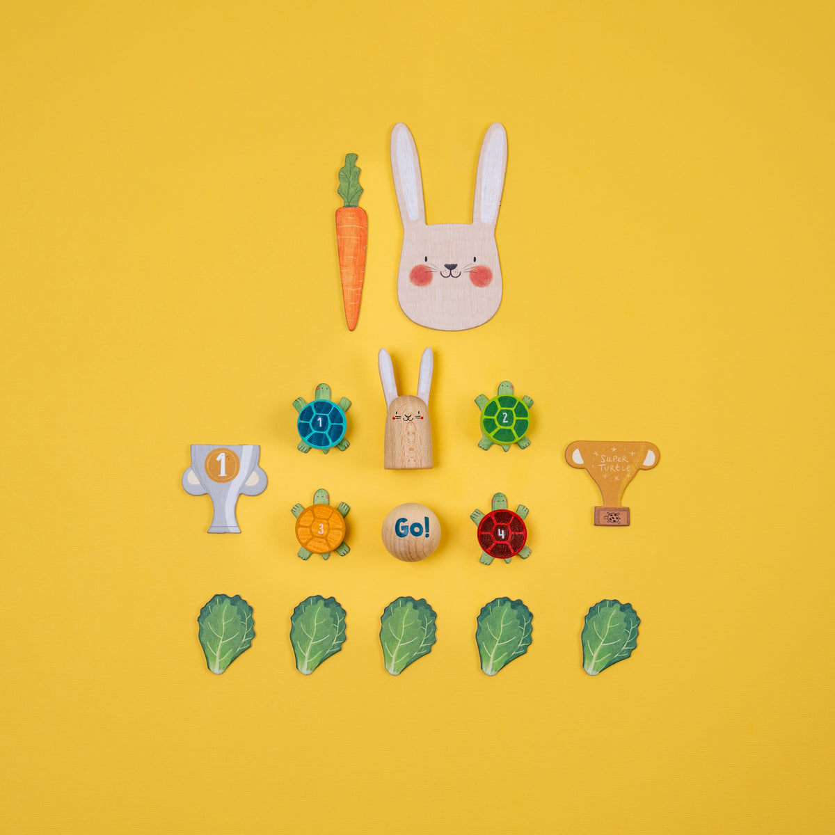 Juego Cooperativo Ready Steady Go! Londji: La Liebre y las Tortugas - 6