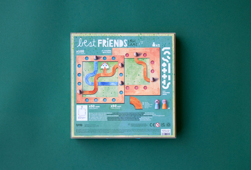 Juego de Lógica Best Friends Londji: 100 Retos para Unir a los Amigos - 14