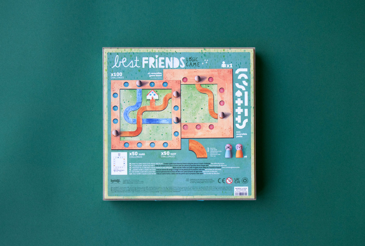 Juego de Lógica Best Friends Londji: 100 Retos para Unir a los Amigos - 14