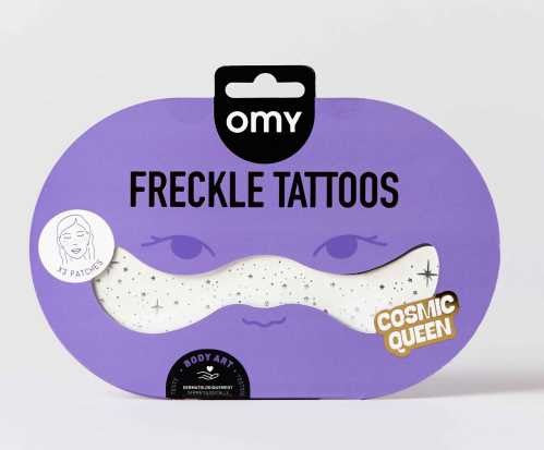Freckles Tattoo Cosmic Queen – Tatuajes de Pecas Brillantes - OMY