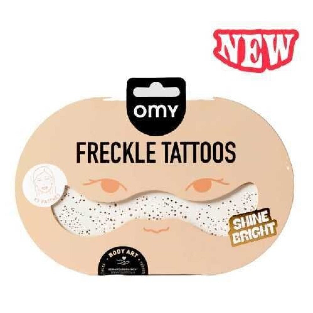 Freckles Tattoo Shine Bright – Tatuajes de Pecas Brillantes - OMY