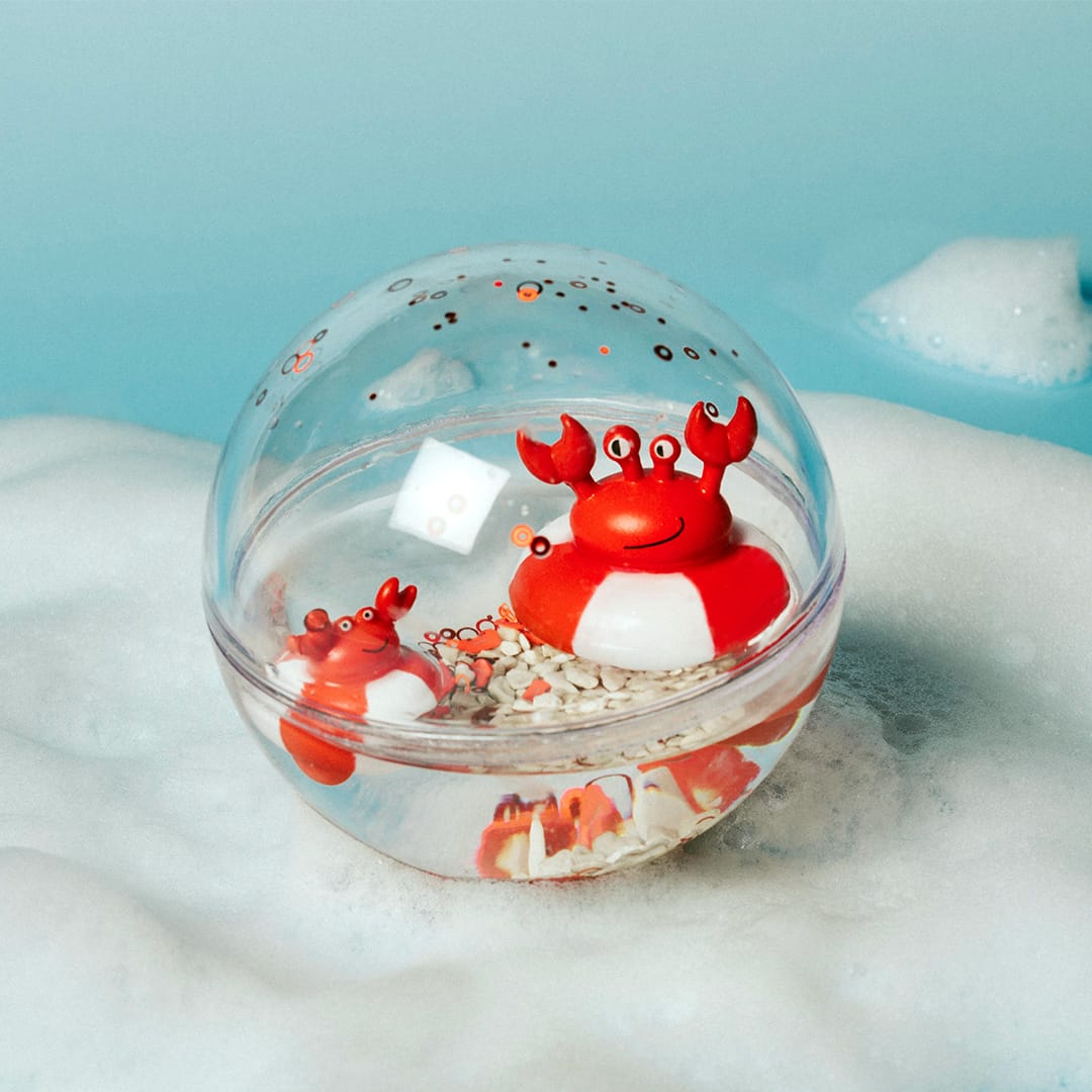 Bola sensorial Happy Bubbles Crabs - Petit Boum