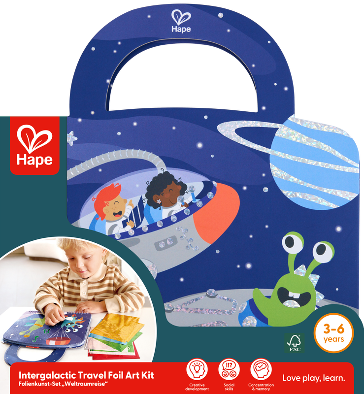 Kit Arte Foil Intergaláctico – Crea tu Galaxia | HAPE