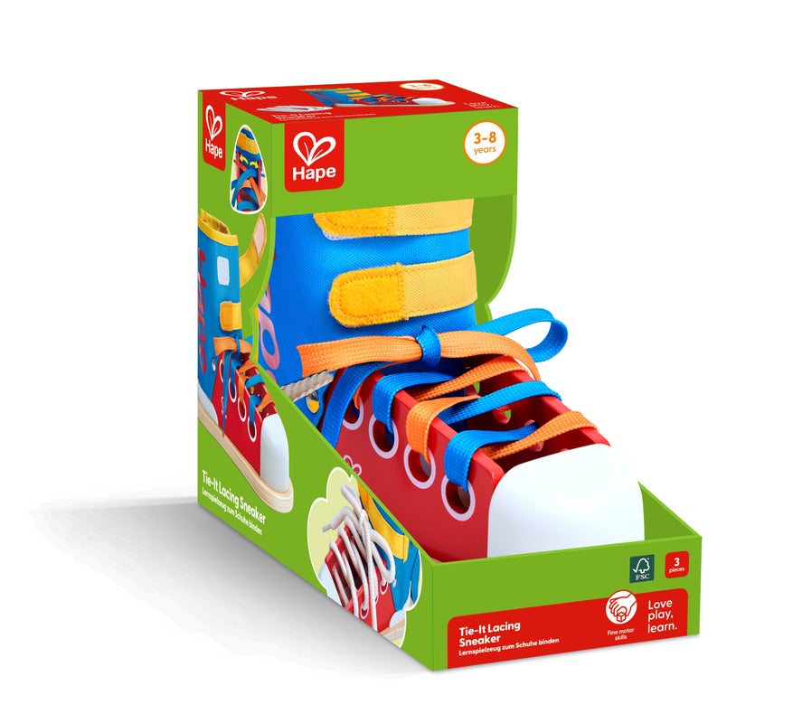 Tie-It Lacing Sneaker – Aprende a Atarte los Cordones | HAPE
