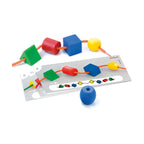 Activity Shapes: Juego de Ensartar Formas Miniland - 2