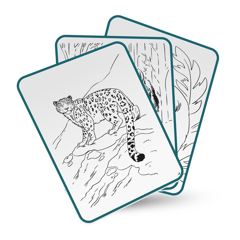 KIDYDRAW PAD Animales | Tableta de Dibujo Retroiluminada para Niños