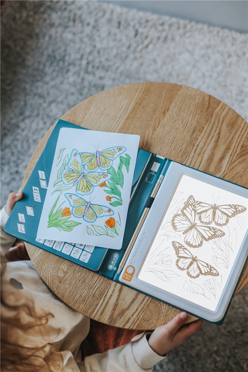 KIDYDRAW PAD Animales | Tableta de Dibujo Retroiluminada para Niños