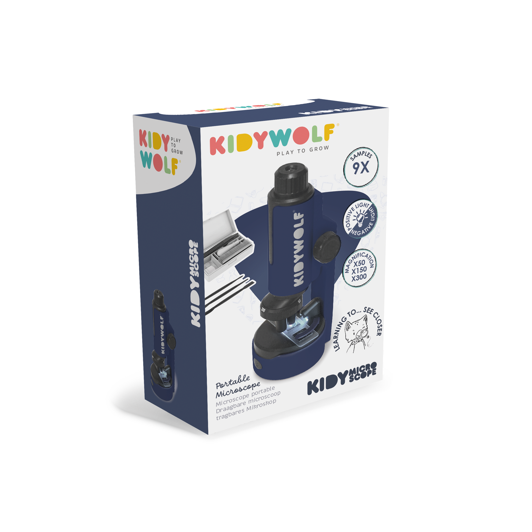 KIDYMICROSCOPE - Microscopio Portátil Infantil