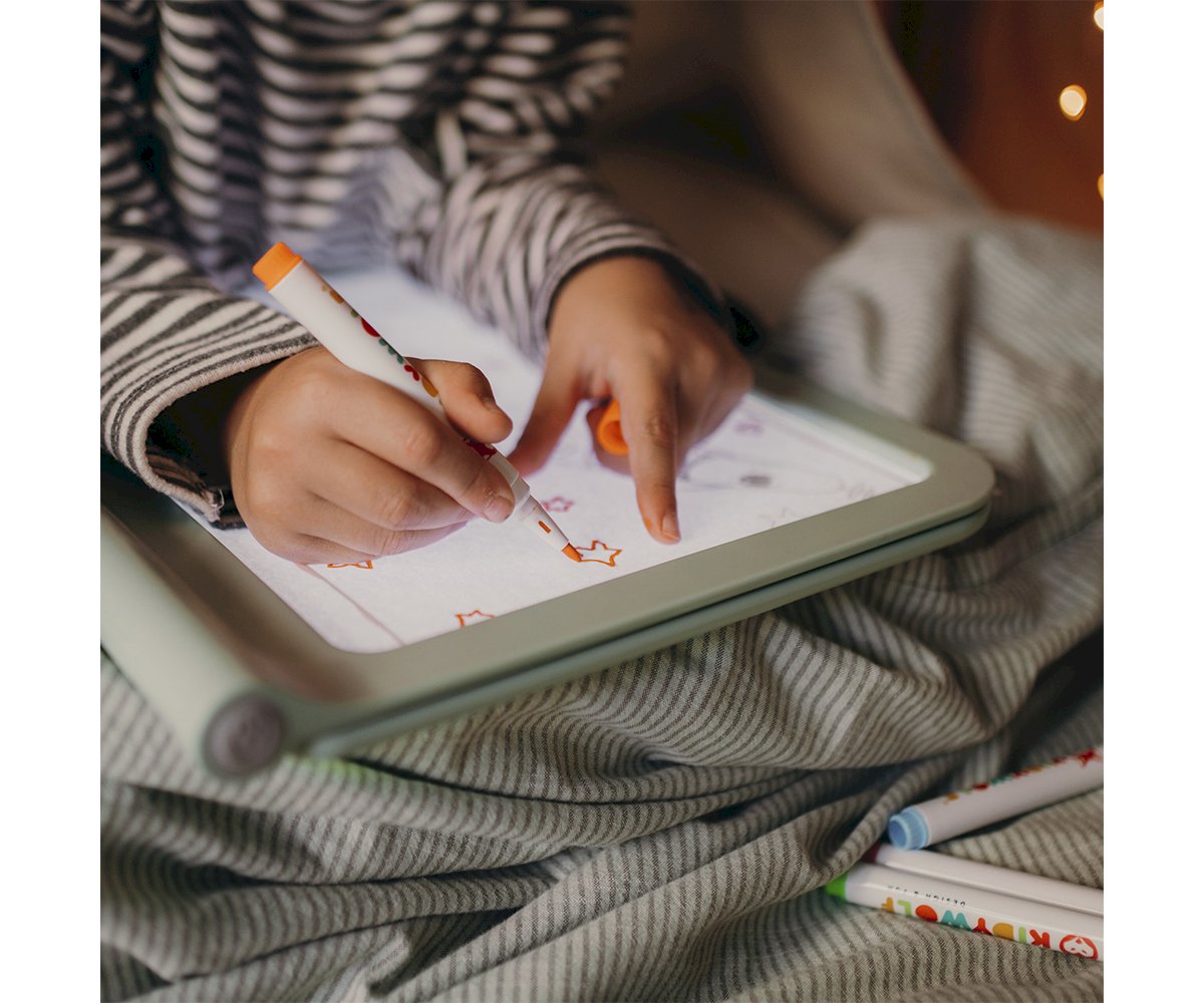 Kit Rotuladores Borrables Fluorescentes Pizarra KidyDraw-Pro Kidywolf