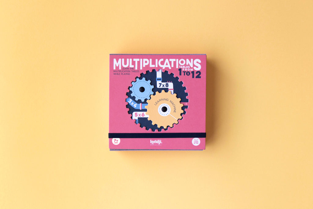 Tablas de Multiplicar Learn&Fun Londji: Máquina de Engranajes para Aprenderlas