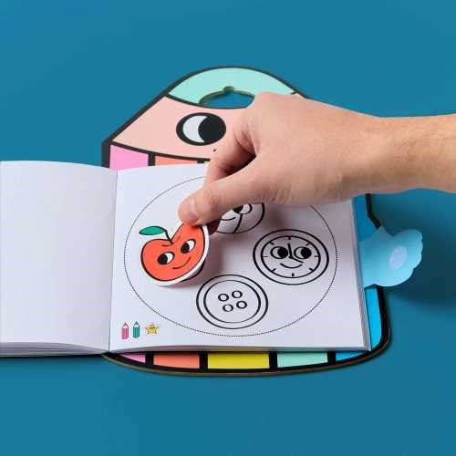 Libro Stickers Montessori - Formas Geométricas - OMY