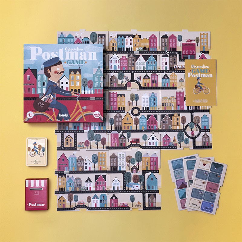 Juego de Mesa Postman Londji: El Cartero más Rápido de la Ciudad