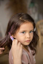 MASCARA DE PELO DOBLE - Rosa-Púrpura