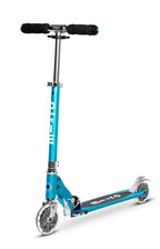 Patinete Micro Sprite LED Plegable de 2 Ruedas, Azul Océano - 3