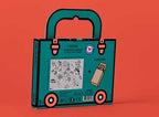 MINI POCKET OMY ATLAS PARA COLOREAR + 4 LÁPICES COLOR - 4