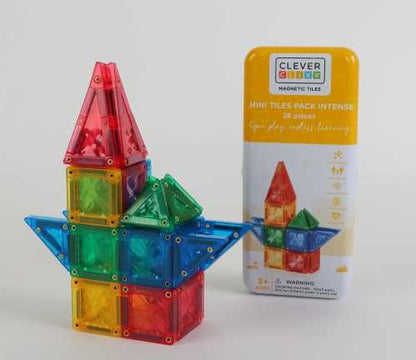 Mini travel imanes 28 piezas colores vivos- CLEVERCLIXX