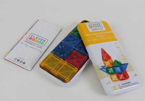 Mini travel imanes 28 piezas colores vivos Cleverclixx - 4