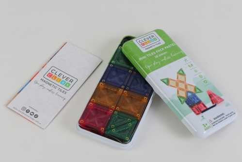 Mini travel imanes 28 piezas colores pastel - CLEVERCLIXX