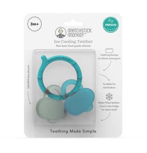 Mordedor refrigerable azul – Matchstick Monkey