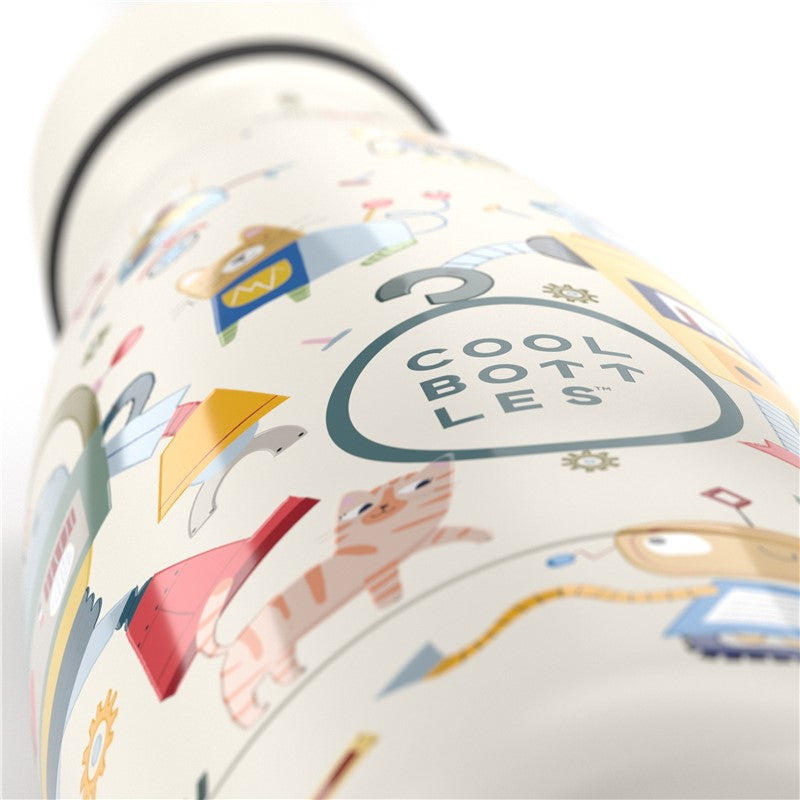 The Kids Bottle - Messy Robots 350ml