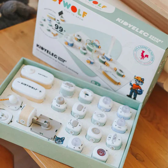 Mi Primer Kit Eléctrico - Avanzado 18 piezas KIDYWOLF