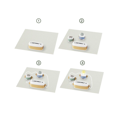 Mi Primer Kit Eléctrico - Avanzado 18 piezas KIDYWOLF