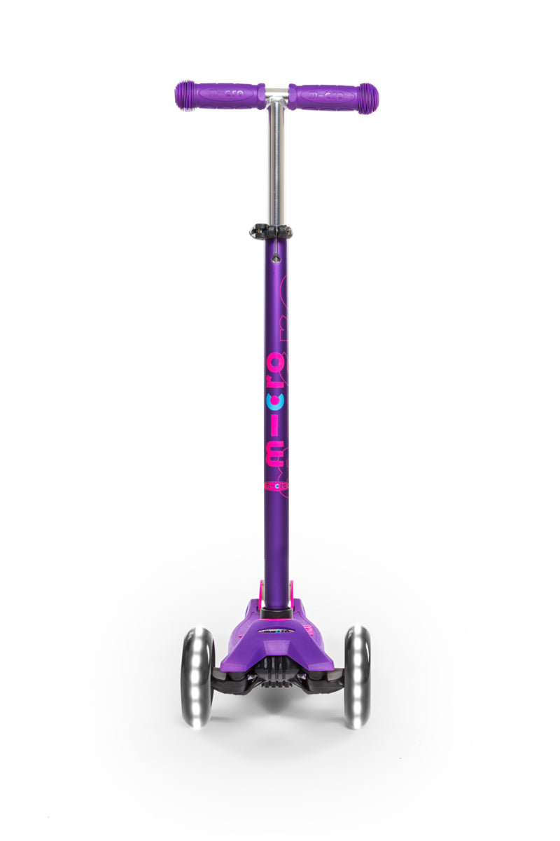 Patinete Maxi Micro Deluxe LED de 3 Ruedas para Niños de 5 a 12 Años - 3