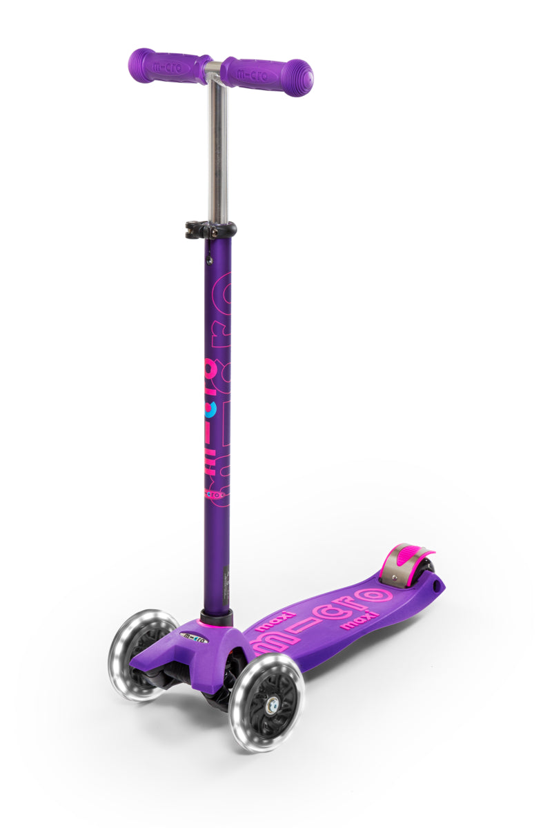 Patinete Maxi Micro Deluxe LED de 3 Ruedas para Niños de 5 a 12 Años - 8