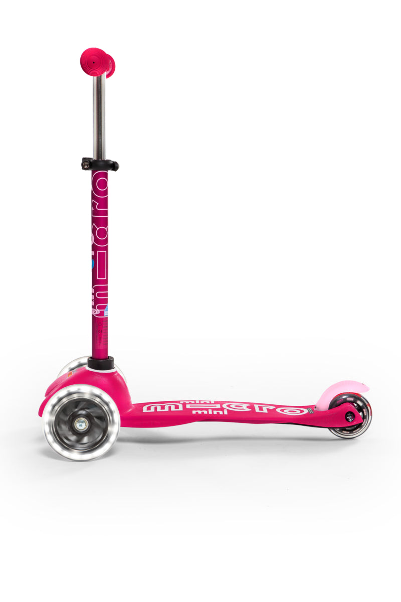 Patinete Mini Micro Deluxe LED de 3 Ruedas con Luces - 21