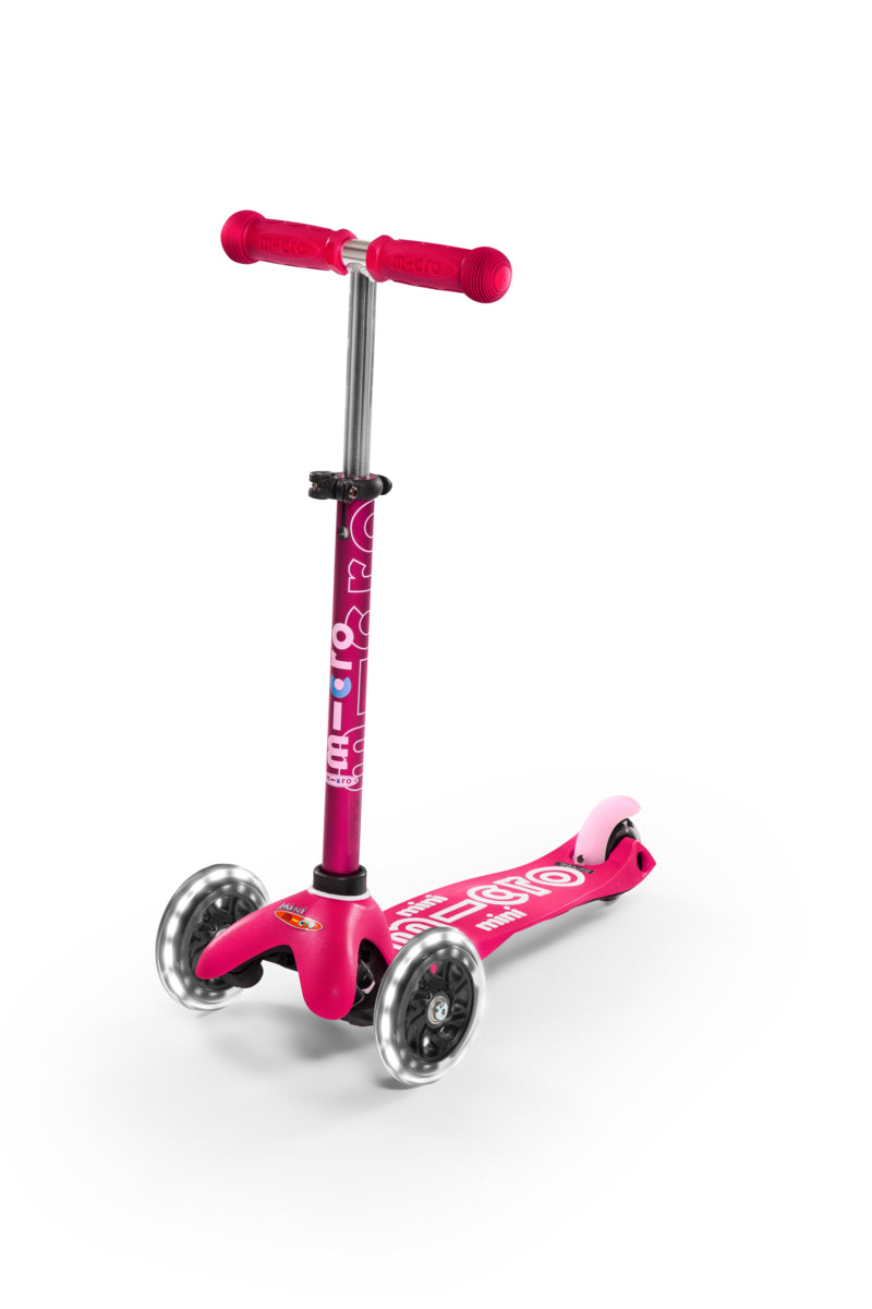 Patinete Mini Micro Deluxe LED de 3 Ruedas con Luces - 26