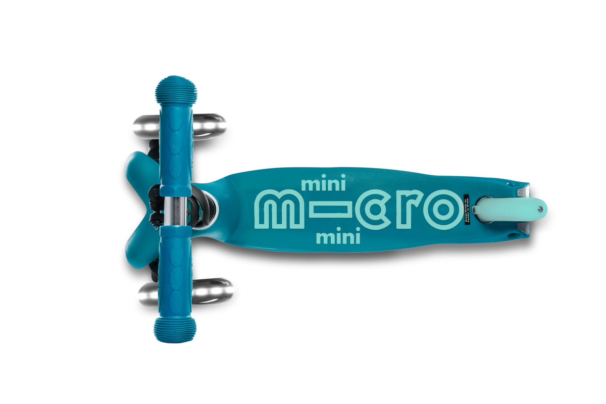 Patinete Mini Micro Deluxe LED de 3 Ruedas con Luces - 16