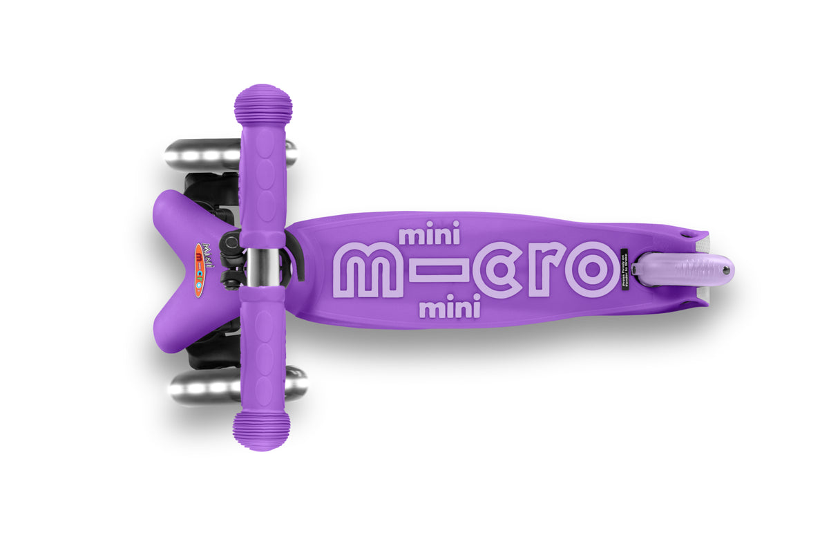 Patinete Mini Micro Deluxe LED de 3 Ruedas con Luces - 33