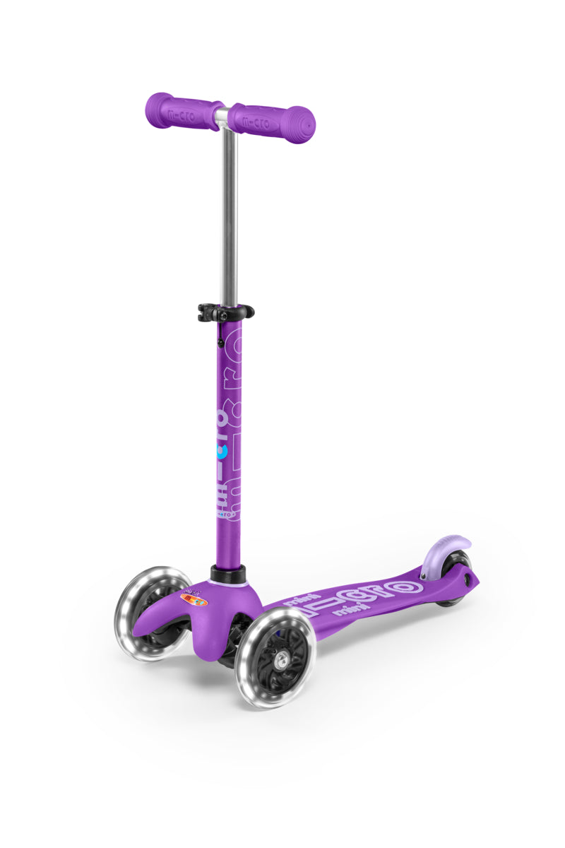 Patinete Mini Micro Deluxe LED de 3 Ruedas con Luces - 32