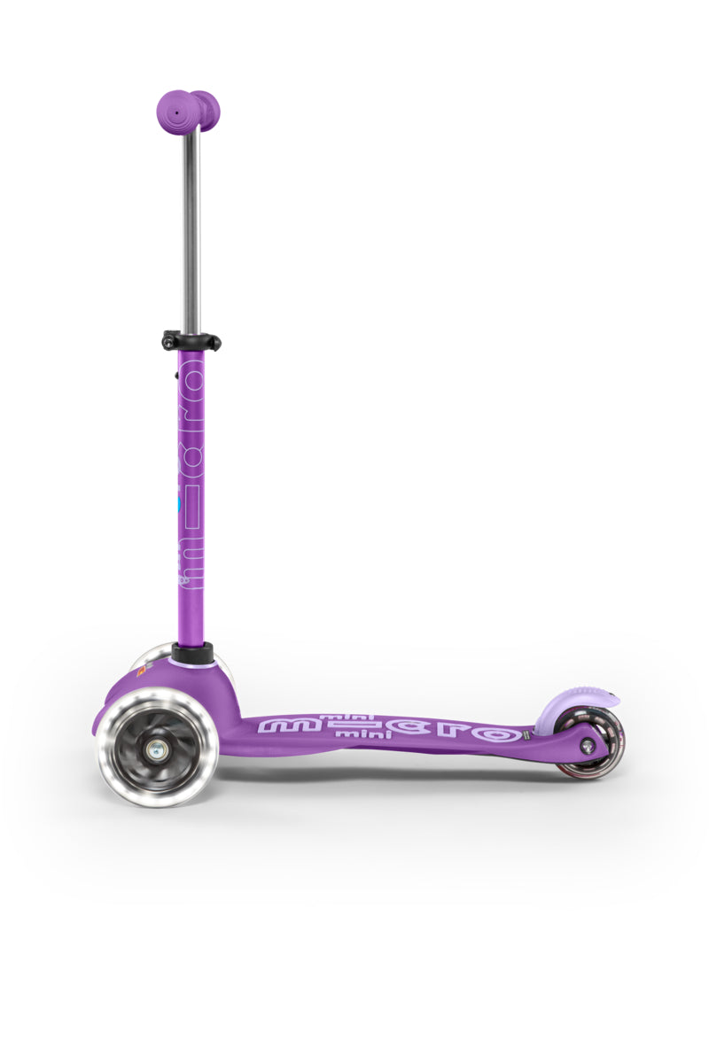 Patinete Mini Micro Deluxe LED de 3 Ruedas con Luces - 29
