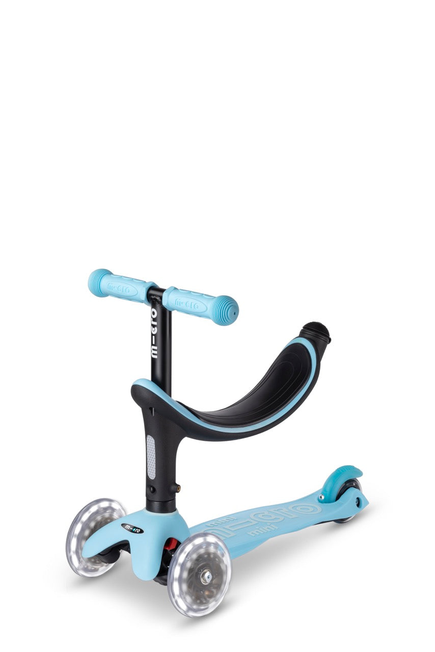 Patinete Mini Micro 4 en 1 Deluxe LED: de Correpasillos a Patinete - 5
