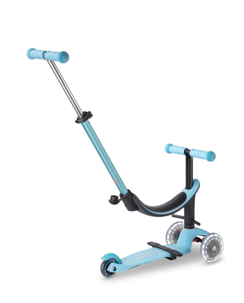 Patinete Mini Micro 4 en 1 Deluxe LED: de Correpasillos a Patinete - 8