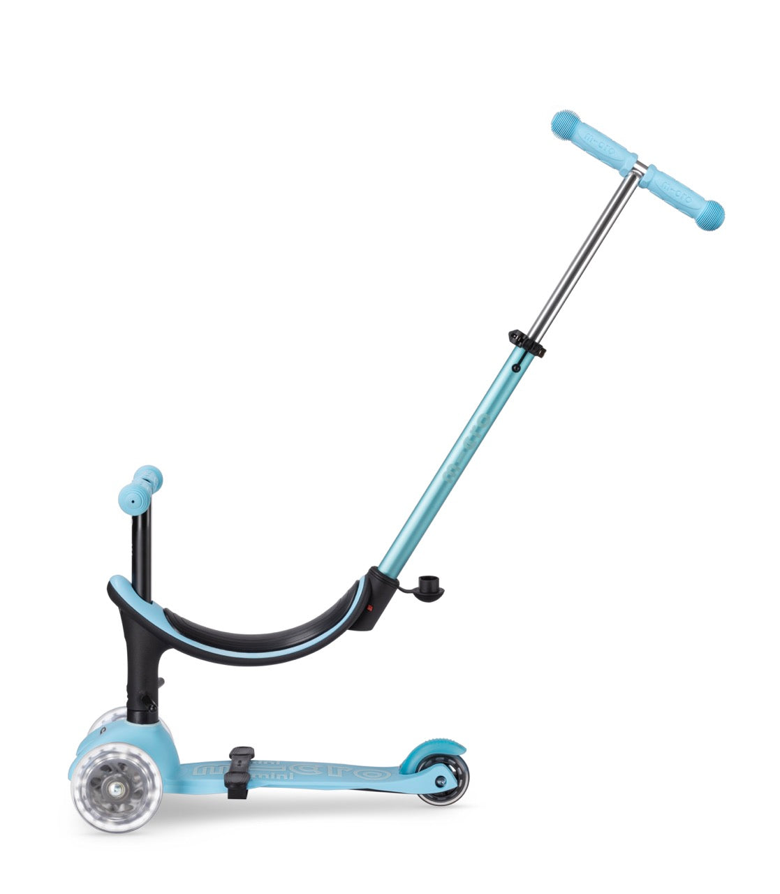 Patinete Mini Micro 4 en 1 Deluxe LED: de Correpasillos a Patinete - 9