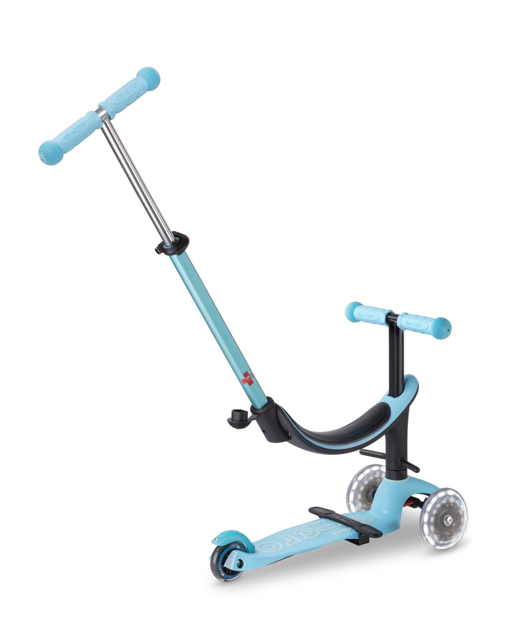 Patinete Mini Micro 4 en 1 Deluxe LED: de Correpasillos a Patinete - 14