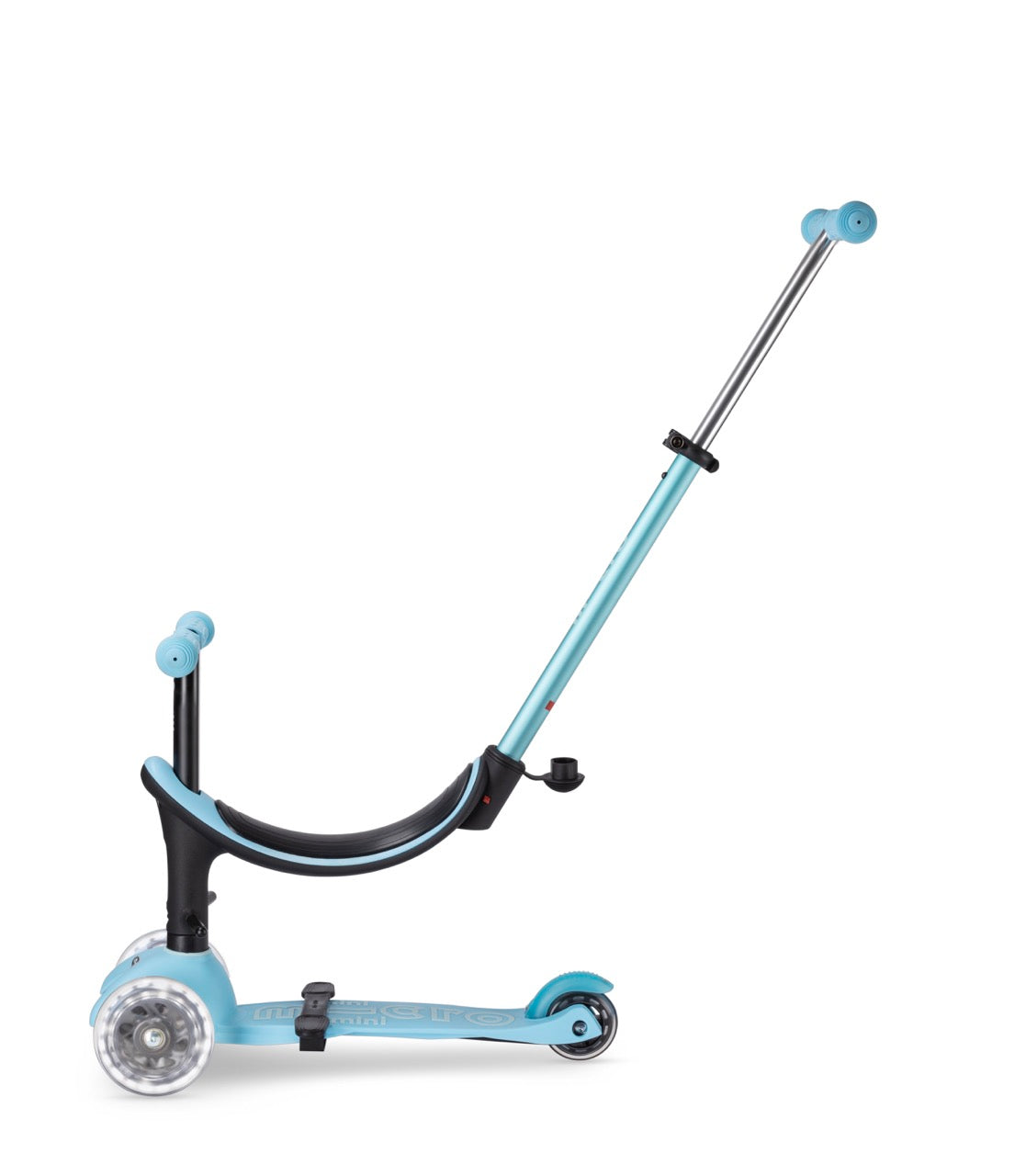 Patinete Mini Micro 4 en 1 Deluxe LED: de Correpasillos a Patinete - 20
