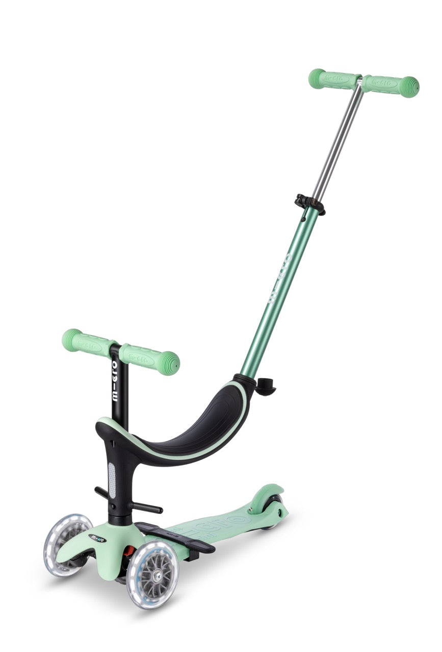 Patinete Mini Micro 4 en 1 Deluxe LED: de Correpasillos a Patinete - 23