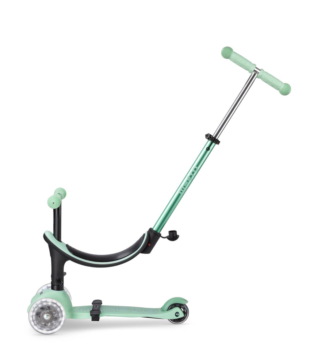 Patinete Mini Micro 4 en 1 Deluxe LED: de Correpasillos a Patinete - 25