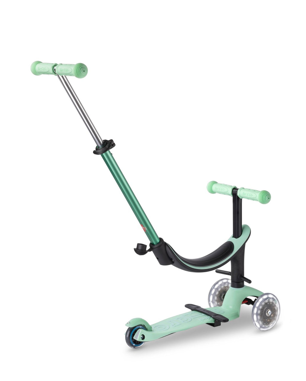 Patinete Mini Micro 4 en 1 Deluxe LED: de Correpasillos a Patinete - 30