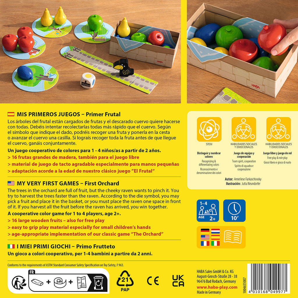 Primer Frutal - Mi primer juego cooperativo - Haba