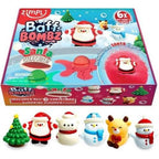 Pack 6 bombas de baño sorpresa - Papá Noel- Zimpli Kids