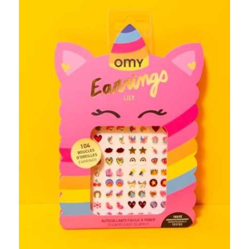 Pegatinas Joya Kawaii para Orejas | 104 Adhesivos Infantiles
