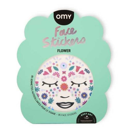 Pegatinas faciales Flower - OMY